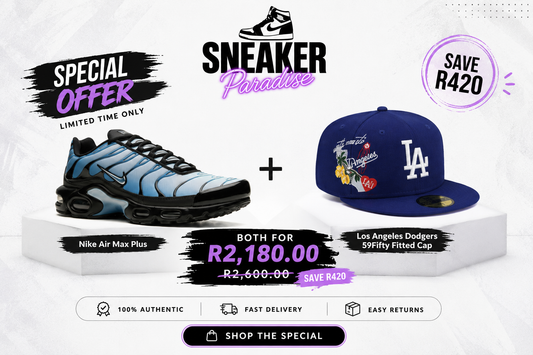 Nike Air Max Plus x Los Angeles Dodgers 59Fifty Fitted Cap