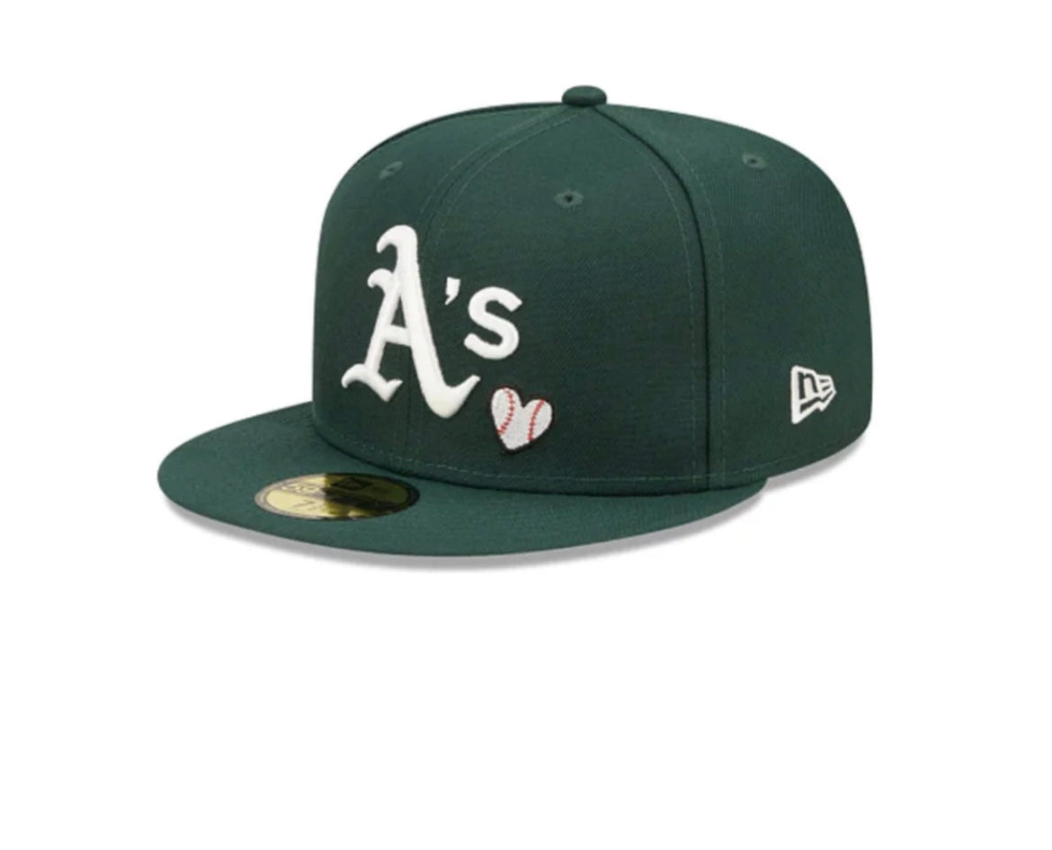 Oakland Athletics 59Fifty Green Fitted