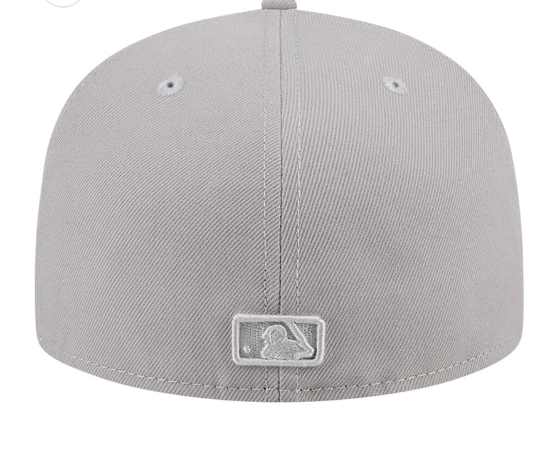 Los Angeles Dodgers 59Fifty Basic Grey Fitted Cap